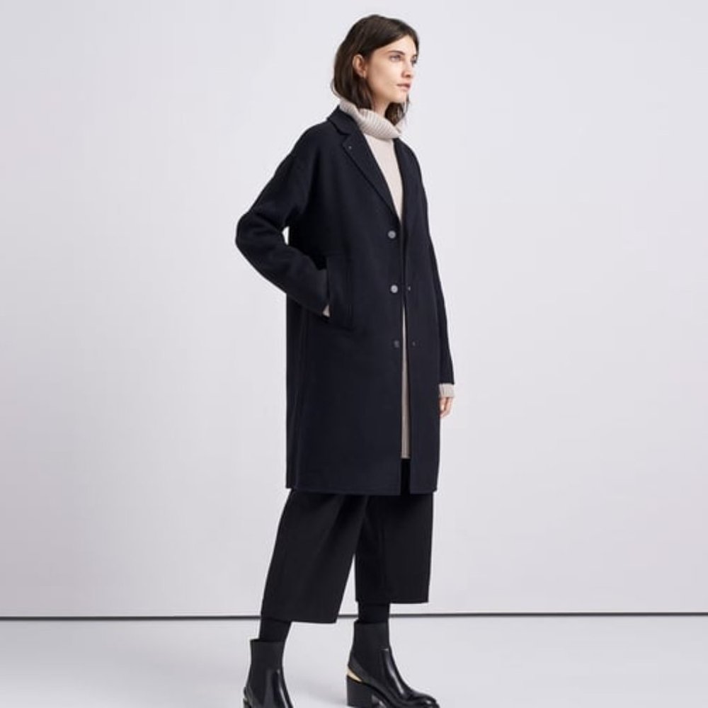 The Arrivals Kahn City Coat Black Small
